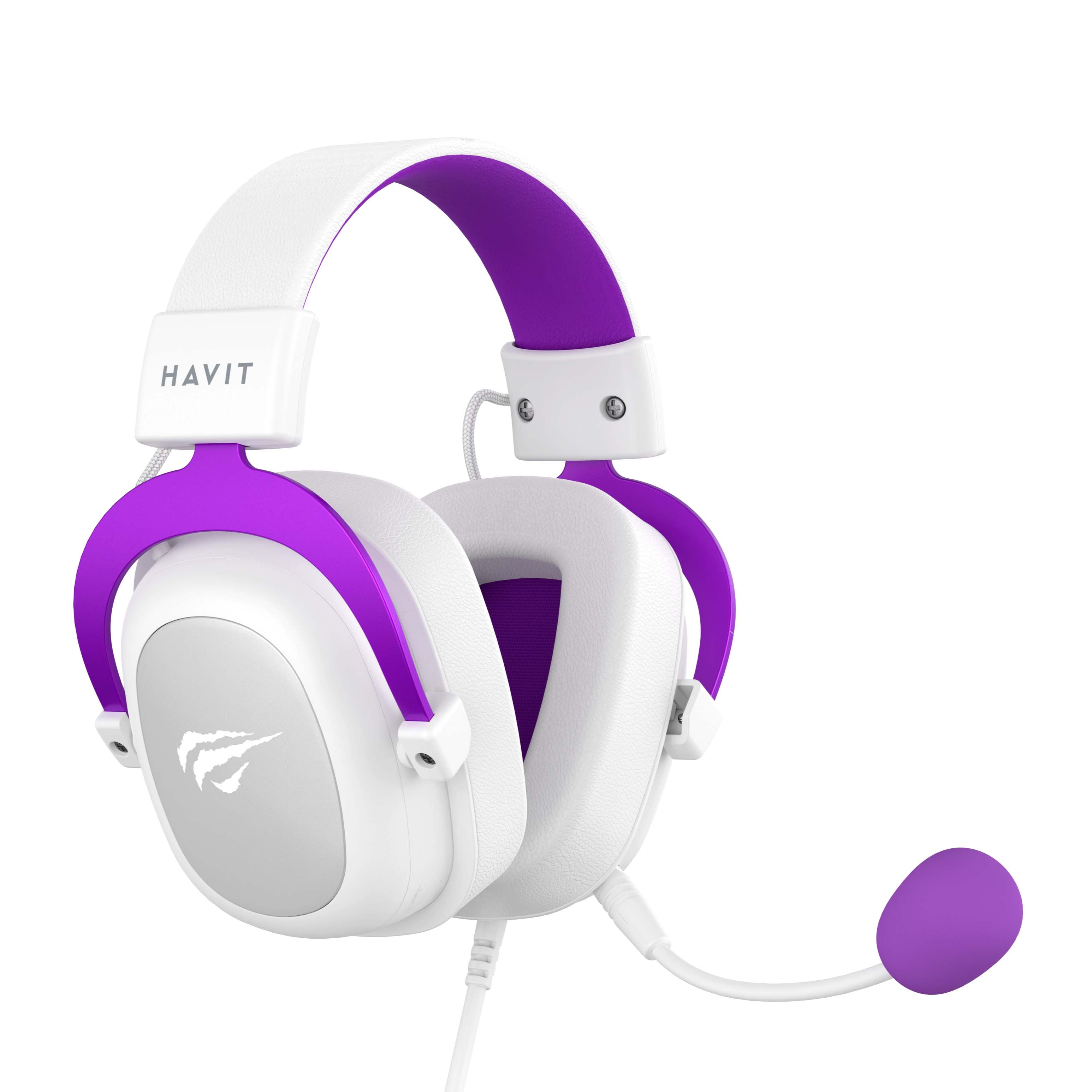 Auriculares Gaming H2002D (Violeta)